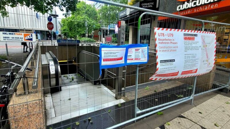 Nordstraße in Düsseldorf: Prüfung von Experten – auch andere Haltestellen von Asbest betroffen?
