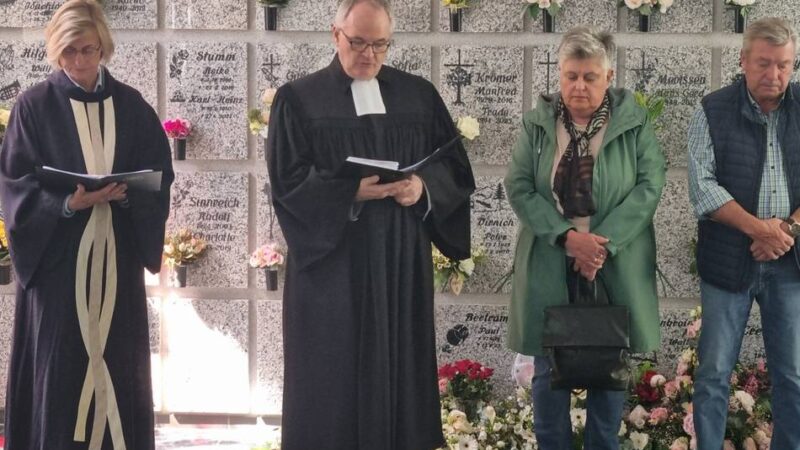 Erweiterung auf dem Friedhof: Mehr Platz im Granterather Kolumbarium