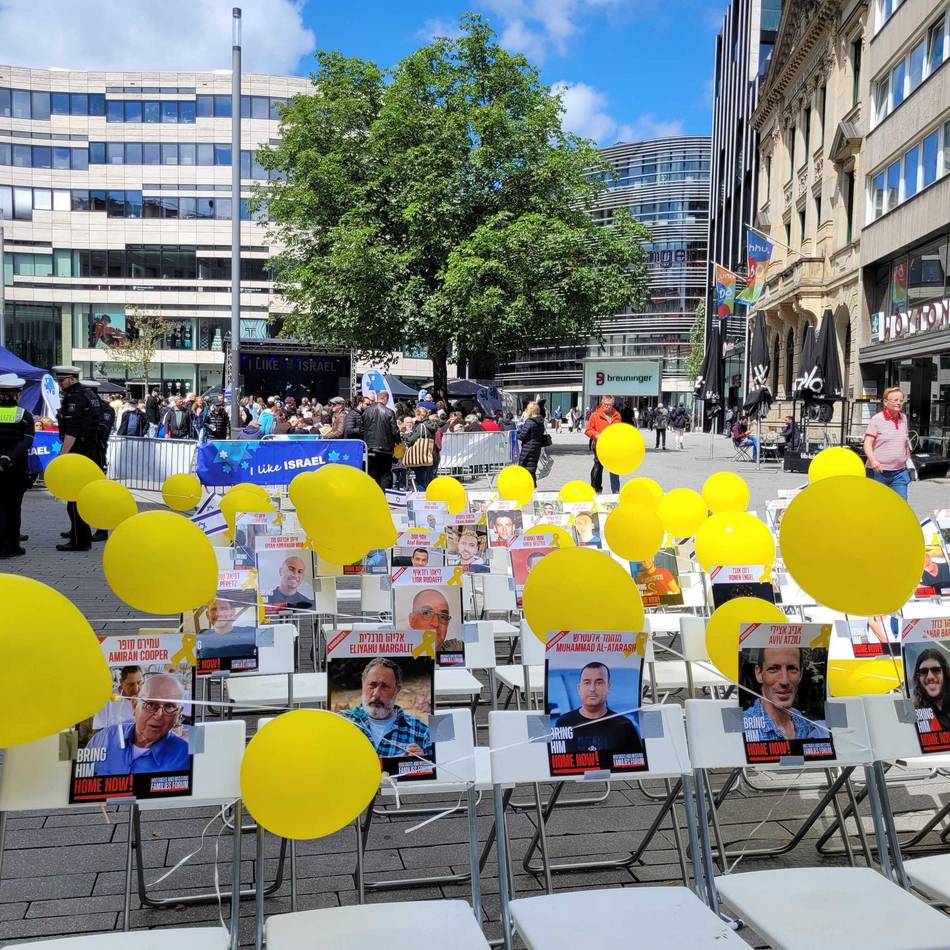 Israel-Tag in Düsseldorf: „Wir versuchen, das jüdische Leben nach außen zu tragen“