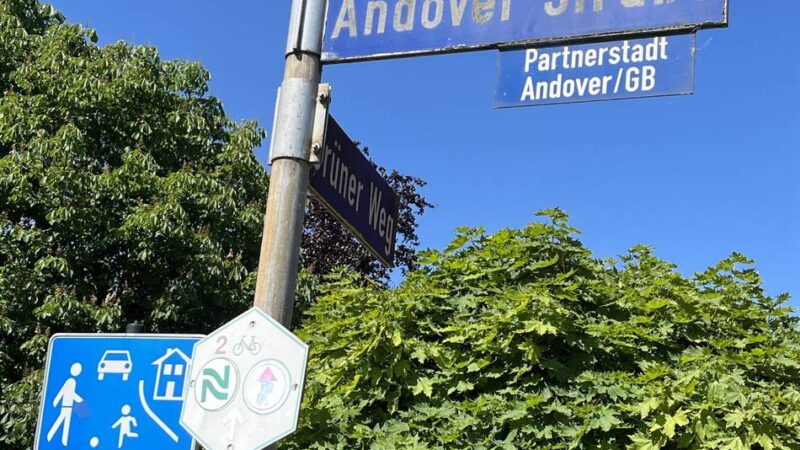 Partnerschaft mit Fest: Städtedreieck Goch, Redon und Andover feiert zusammen