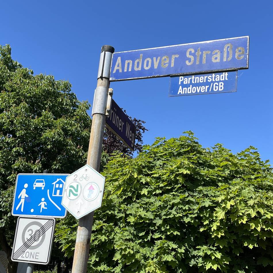 Partnerschaft mit Fest: Städtedreieck Goch, Redon und Andover feiert zusammen