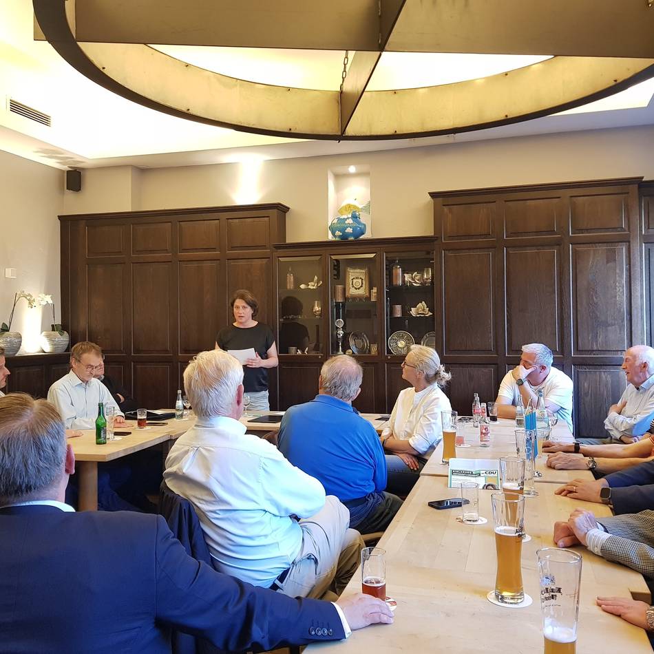 Katharina Reinhold zu Besuch in Meerbusch: CDU-Landratskandidatin will Zusammenarbeit der Kommunen stärken
