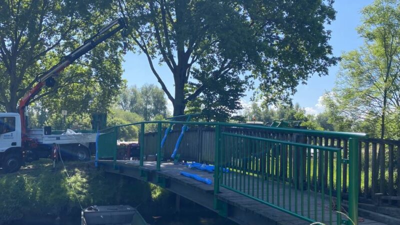 Radweg zwischen Geldern und Pont: Brücke über die Niers wird erneuert