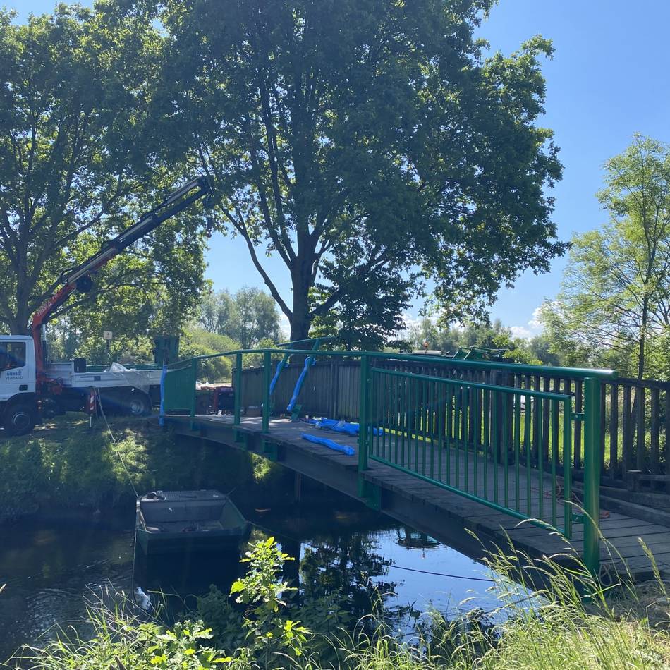 Radweg zwischen Geldern und Pont: Brücke über die Niers wird erneuert