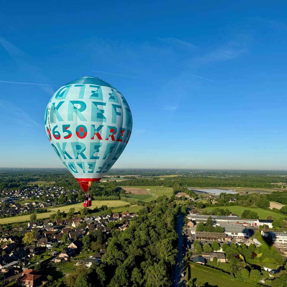Vor der „Ballon-Fiesta“ in Krefeld: „Ich weiß nie, wo es hingeht“ – Ausflug in den Himmel