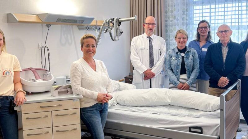 Wilhelm-Anton-Hospital Goch: Spende der IG Krebs für die Palliativstation