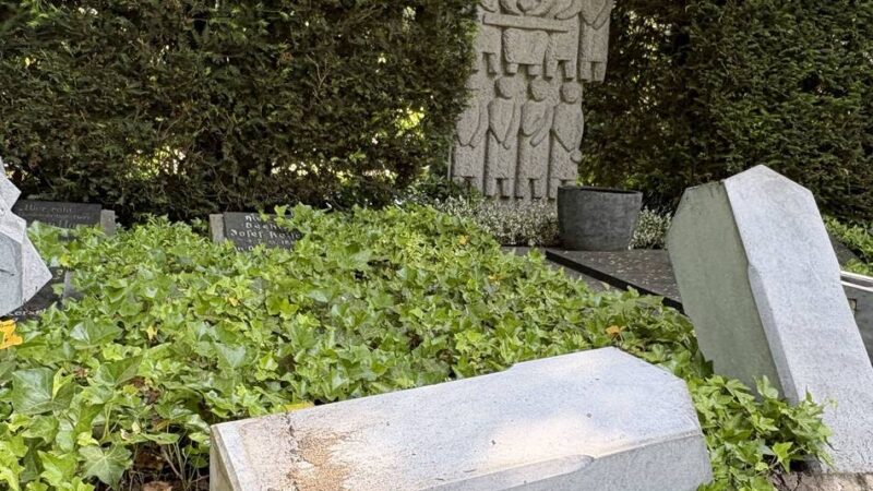 Nächtliche Tat in Meerbusch: Gräber auf Büdericher Friedhof zerstört