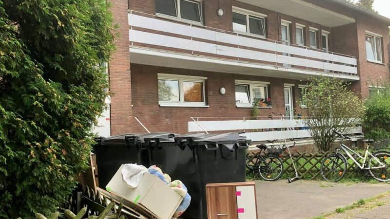 An der Schleppbahn in Neuss: Schon wieder ein Brand im Obdachlosenheim