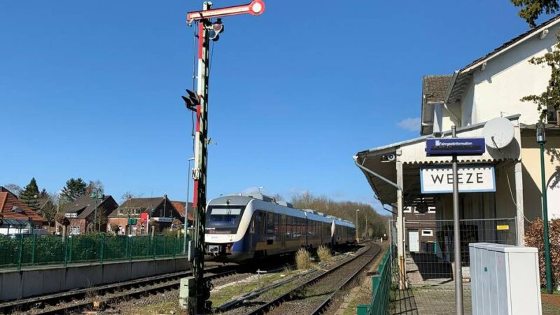 Probleme beim RE10 am Freitagmorgen: Zugfunk beim Niersexpress ist ausgefallen – keine Fahrten zwischen Kleve und Weeze