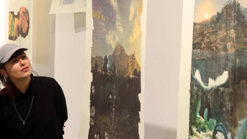 Gülbin Ünlü stellt beim Leverkusener Kunstverein aus: Schwebende Blätter halten Erinnerung wach