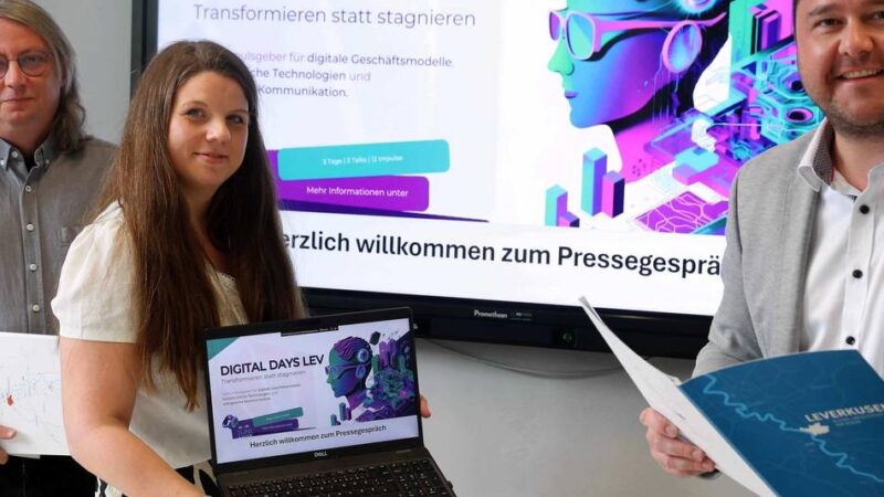 Wirtschaftsförderung in Leverkusen: „Digital Days“ erkunden neue Werkzeuge für Unternehmen