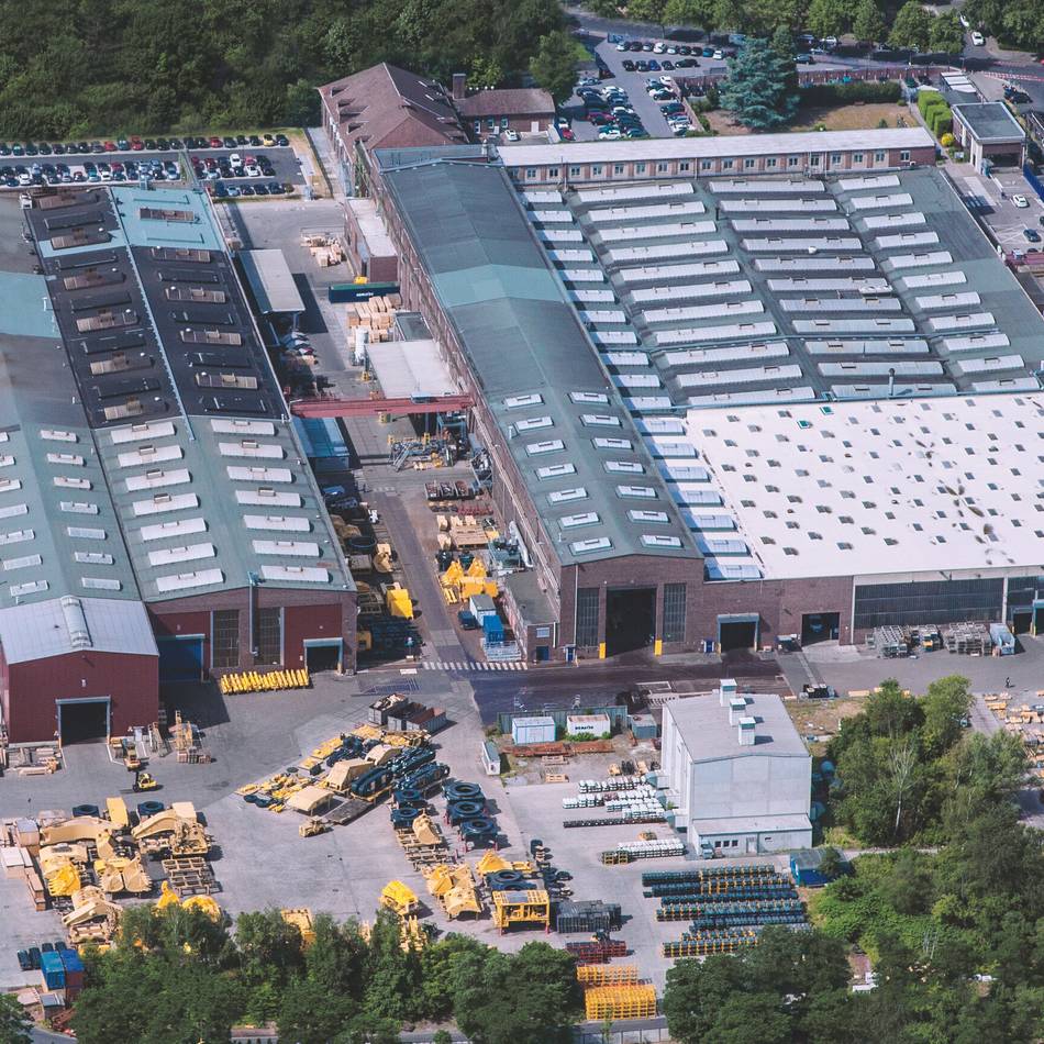 In Düsseldorf ansässig: Komatsu baut Werk in Benrath aus