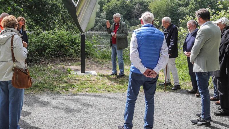 Kultur in Meerbusch: Pfad am Latumer See erhält ein neues Kunstwerk