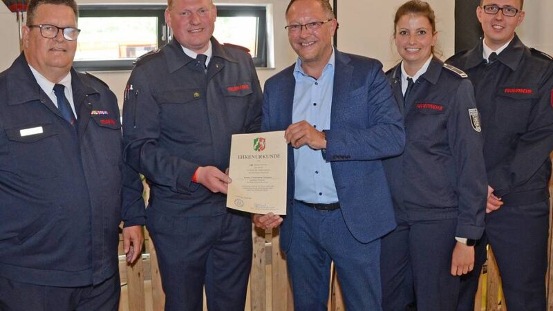 Feuerwehr Lüttingen: Ein neues Haus für „die Champions League des Ehrenamtes“