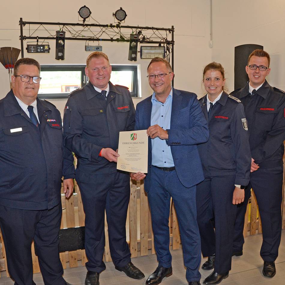 Feuerwehr Lüttingen: Ein neues Haus für „die Champions League des Ehrenamtes“