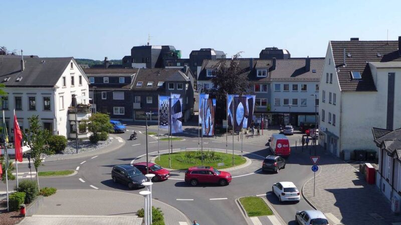 Stadtwerke Radevormwald informieren: Ab Montag Baustelle am Sparkassen-Kreisel