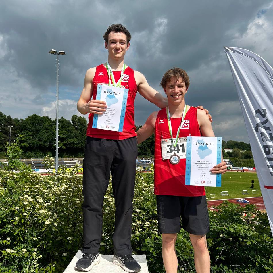Nachwuchssprinter weiter in Topform: Wojciech Pastuszko holt zwei Regio-Titel im Sprint