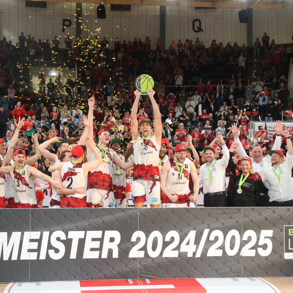Meister in der ProB: Bayer Giants krönen ihre Saison
