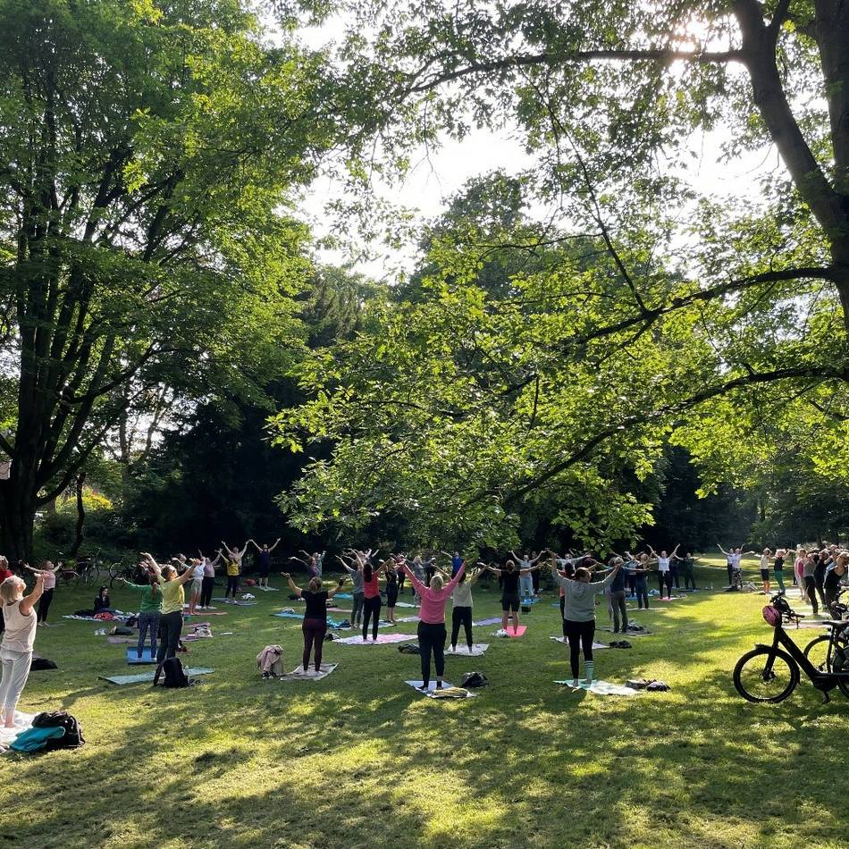 Mit neuen Angeboten: Im Juni startet „Sport im Park“ in Neuss