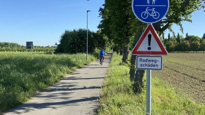 Marode Radwege in Kaarst: „Fahrradfahren muss sicherer werden“