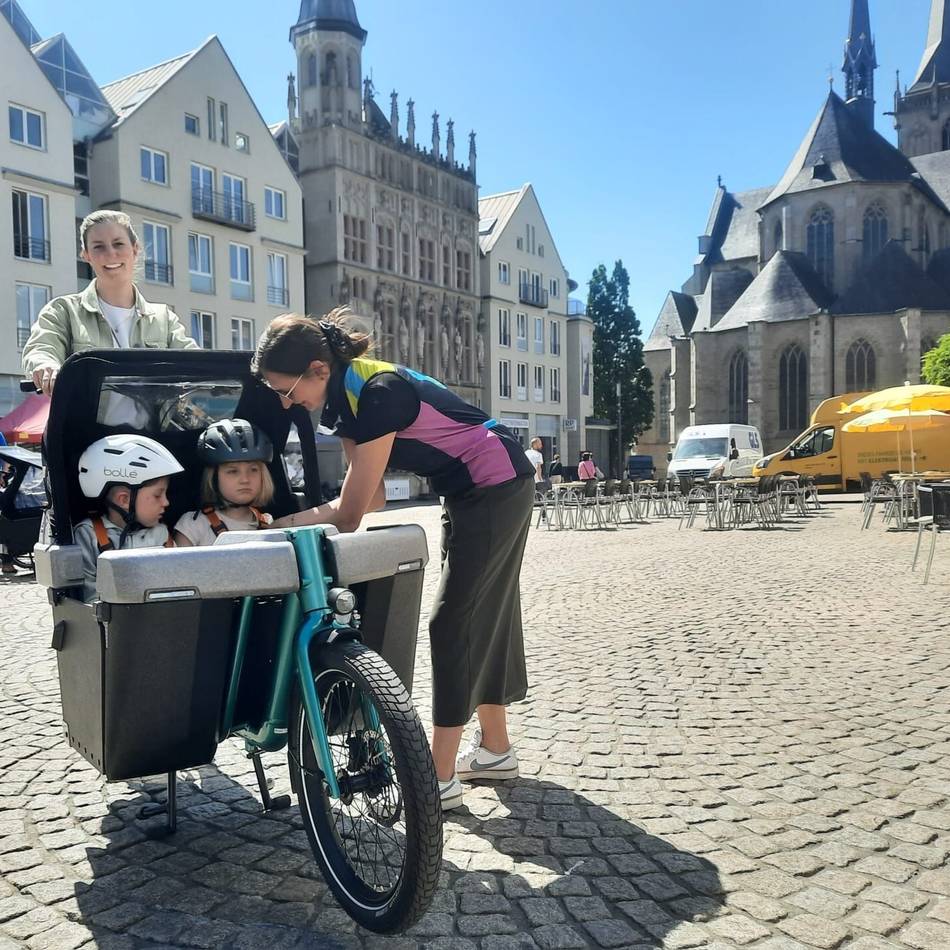Cargobike Roadshow in Wesel: Worauf man beim Kauf eines Lastenrades achten sollte
