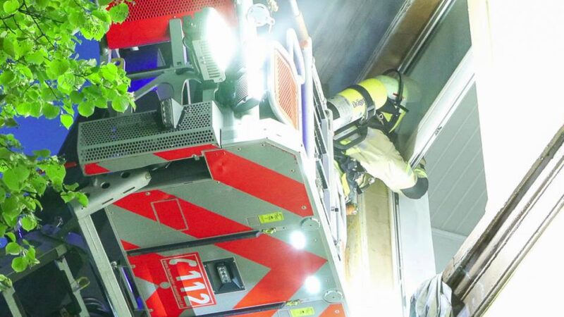 Einsatz in Düsseldorf: Brand an der Erkrather Straße – Wohnung unbewohnbar