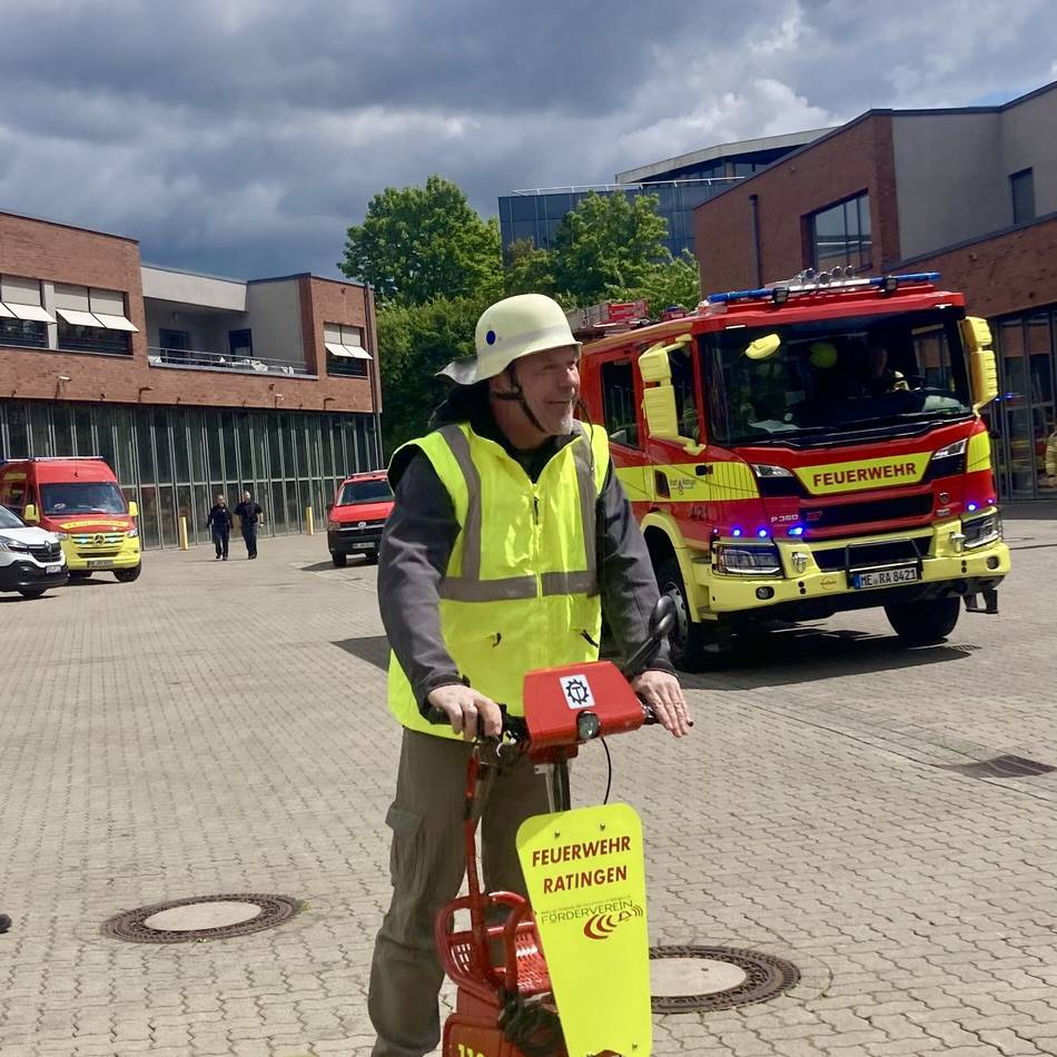 Feuerwehr Ratingen: Feuerwehr verabschiedet Jan Neumann