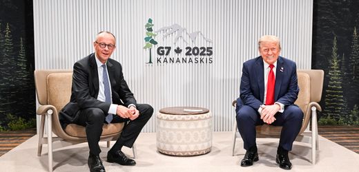 G7-Auftakt in Kanada: Friedrich Merz und Donald Trump sprechen unter vier Augen