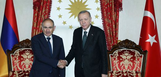 Armenien: Regierungschef Nikol Paschinjan zu Besuch bei Recep Tayyip Erdoğan