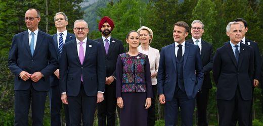 G7-Staaten stellen sich nach Donald Trumps Abreise hinter die Ukraine