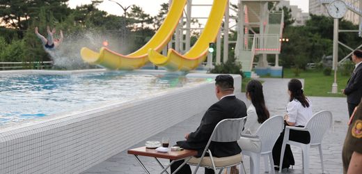 Nordkorea: Kim Jong Un eröffnet Ressort mit Wasserrutsche in Wonsan