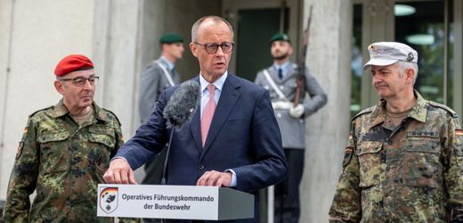 Bundeswehr: Friedrich Merz warnt vor falschem Sicherheitsgefühl
