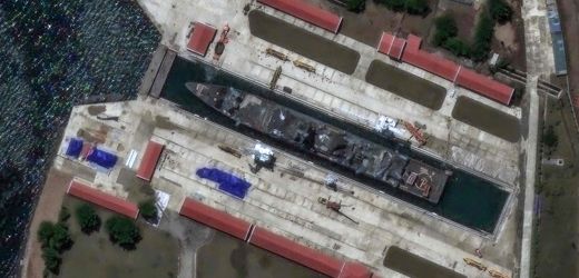 Nordkorea verlegt havarierten Zerstörer in Dock nahe russischer Grenze