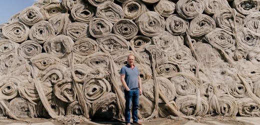 Ukraine-Krieg: Wie Tulpennetze aus den Niederlanden Drohnen fangen