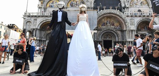 Hochzeit von Jeff Bezos in Venedig: Promis und Proteste