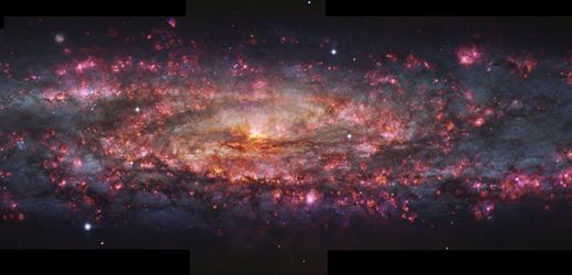 Astronomie: Galaxie, wie gemalt in Tausenden Farben – Aufnahmen der Europäischen Südsternwarte