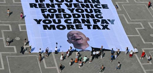 Jeff Bezos: Krieg in Nahost bringt Hochzeitspläne in Venedig durcheinander