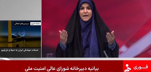 Iran-Israel-Konflikt: Israel bombardiert iranisches TV-Studio während Livesendung