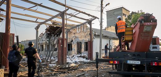 Russland attackiert Ukraine mit Drohnen und Marschflugkörpern