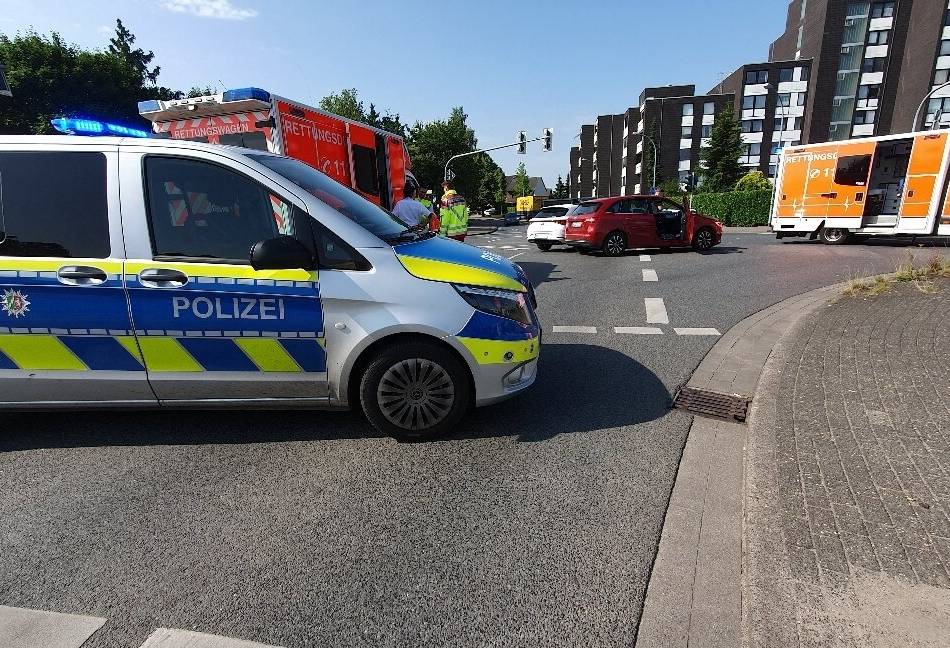 Nordring in Goch gesperrt: Ampel defekt – Unfall mit zwei Verletzten