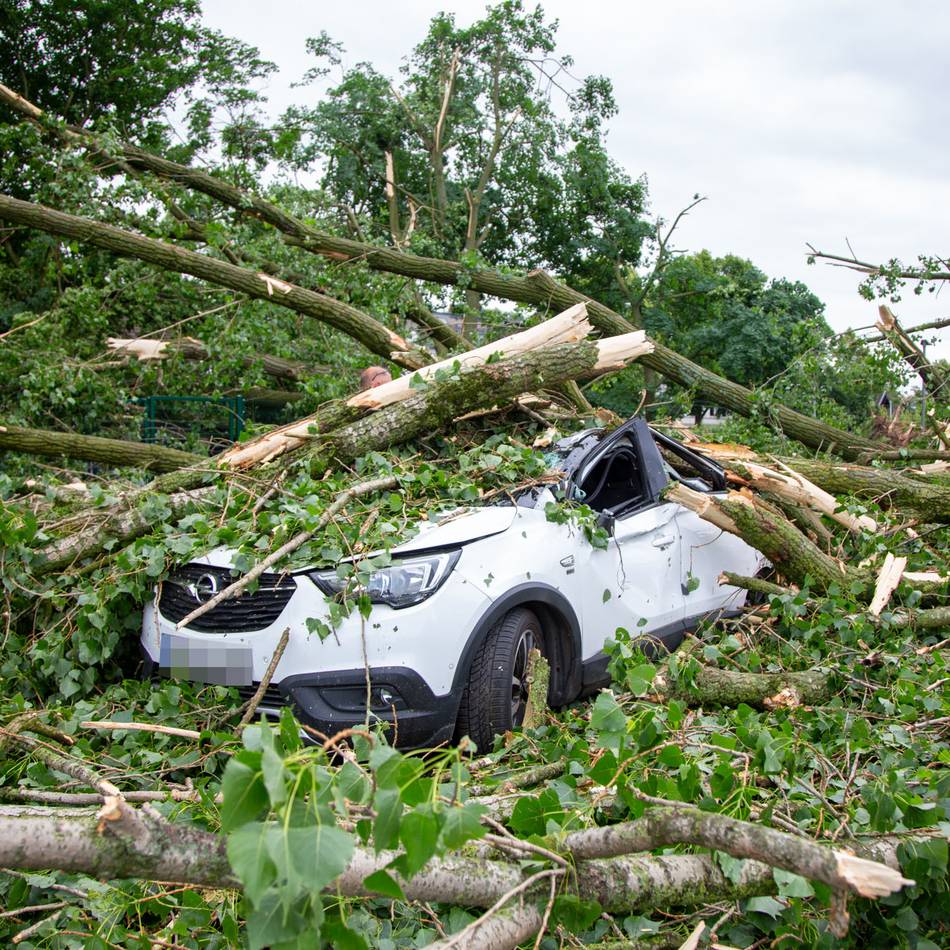 Nach schwerem Unwetter in Krefeld: Aufräumarbeiten dauern noch Wochen