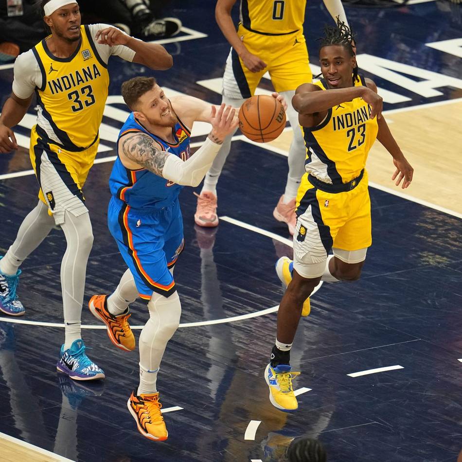 Harstenstein in der Startaufstellung: Spannung in NBA-Finals – OKC gelingt Ausgleich gegen Pacers