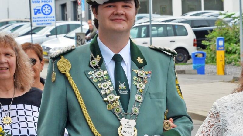 Schützenverein: Cristian Bovensiepen löst seine Schwester in Neviges als neue Majestät ab