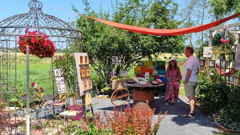 Besonderer Ausstellungsort: Premiere für die Kuh- und Kunstfarm bei der Landpartie in Kevelaer