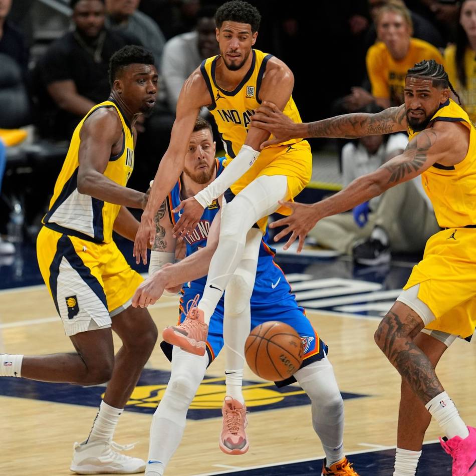 Basketball-Drama im Endspiel: Pacers holen zweiten Sieg in NBA-Finals gegen Oklahoma