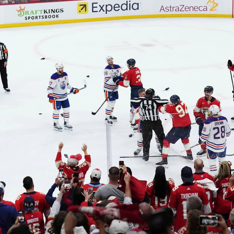 Florida zu stark für die Oilers: Bittere 1:6-Pleite für Draisaitl mit Prügelei und 85 Strafminuten