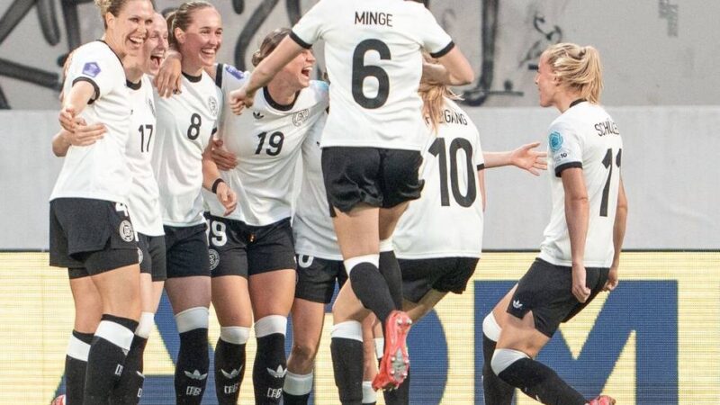 Vor dem Turnier in der Schweiz: DFB-Frauen fertigen Österreich in der EM-Generalprobe ab