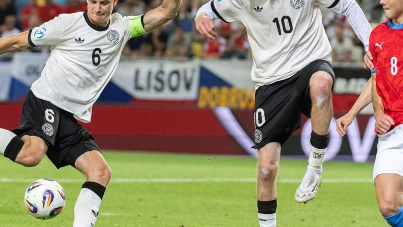 Bei der U21-EM: Viertelfinal-Ticket schon sicher – DFB-Team schlägt Tschechien