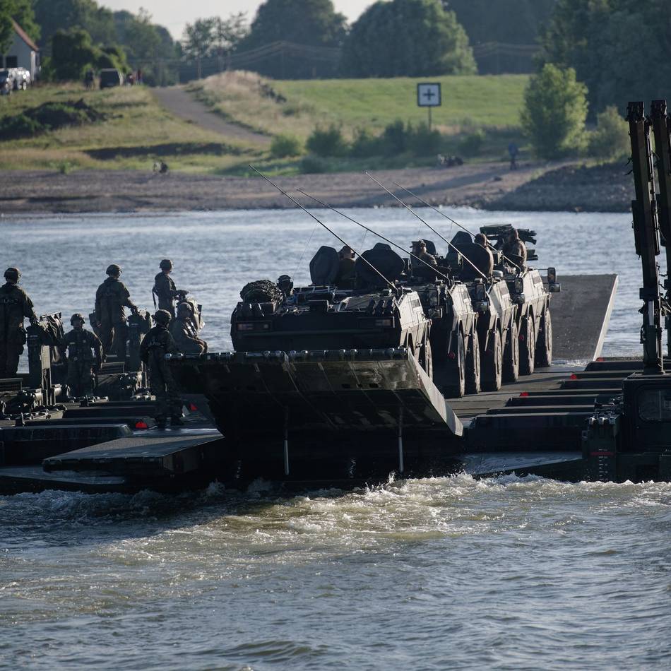 Militär-Übung am Rhein: Die Bilanz nach drei Tagen Bundeswehr-Großübung im Kreis Kleve