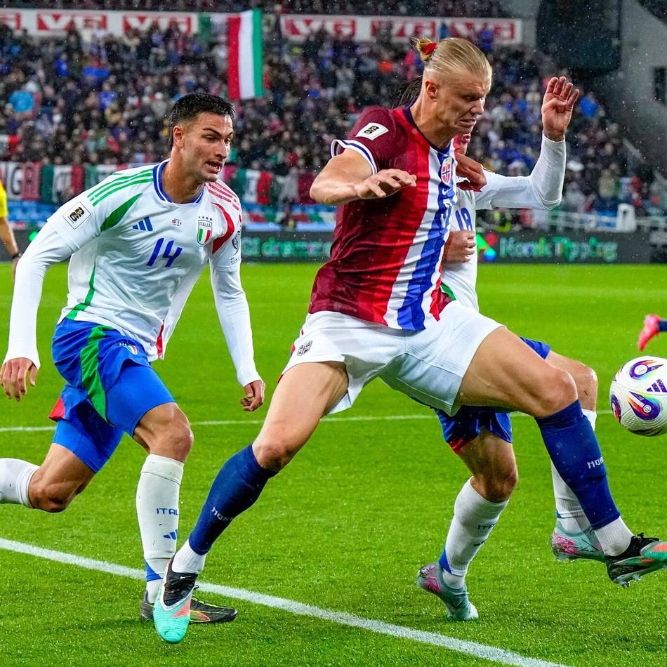 WM-Qualifikationsspiel: Italien verpatzt Auftakt gegen Haalands Norweger